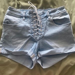 pacsun high rise shorts
